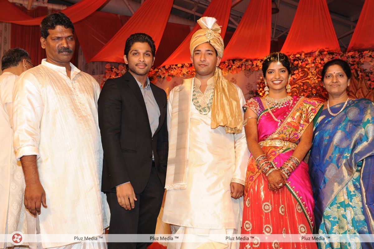 Allu Arjun - Shyam prasad reddy daughter wedding - Photos | Picture 118172